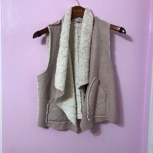 Made in Italy faux fur Vest size 1